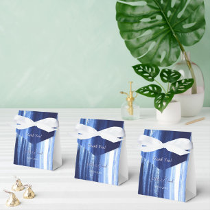 Ballotins Aquarelle moderne Marine Brush Strokes Motif Favor