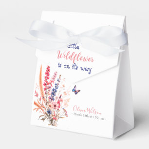 Ballotins Aquarelle moderne Rustique bleu fleur sauvage
