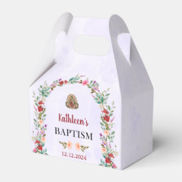 Ballotins Aquarelle neutre Baptême floral
