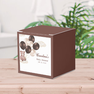 Ballotins Aquarelle on peut attendre baby shower garçon