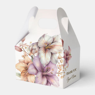Ballotins Aquarelle Party Boho rose Fleurs Élégant