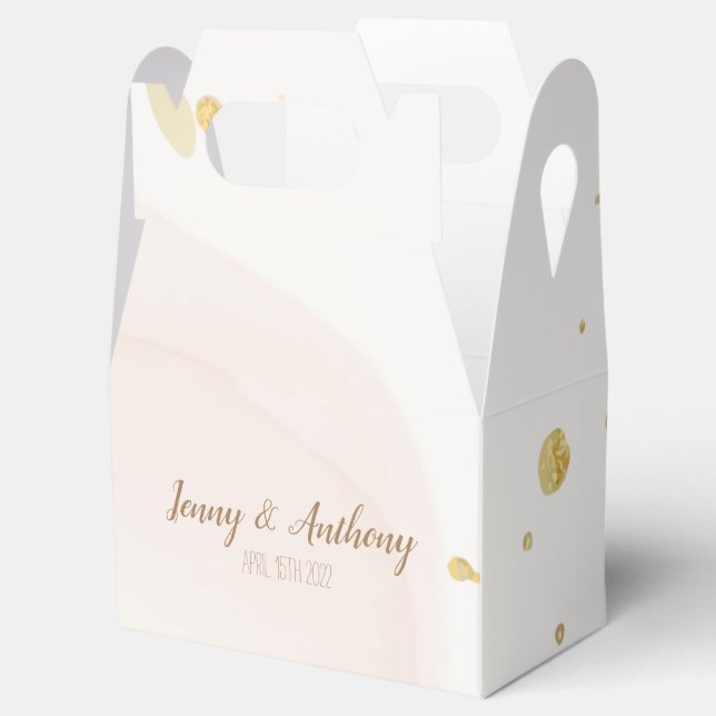 Ballotins Aquarelle Pastel personnalisable (Ouvert)