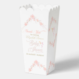 Ballotins Aquarelle rose Floral Élégant Baby shower Favorise