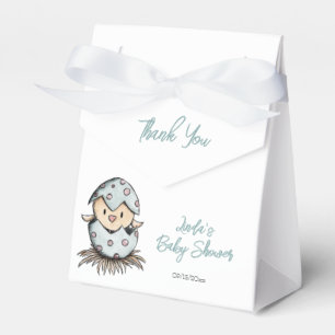 Ballotins Aquarelle Script Oiseau Baby shower neutre genre