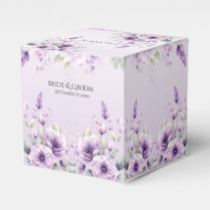 Ballotins Aquarelle violet Ballotin Floral