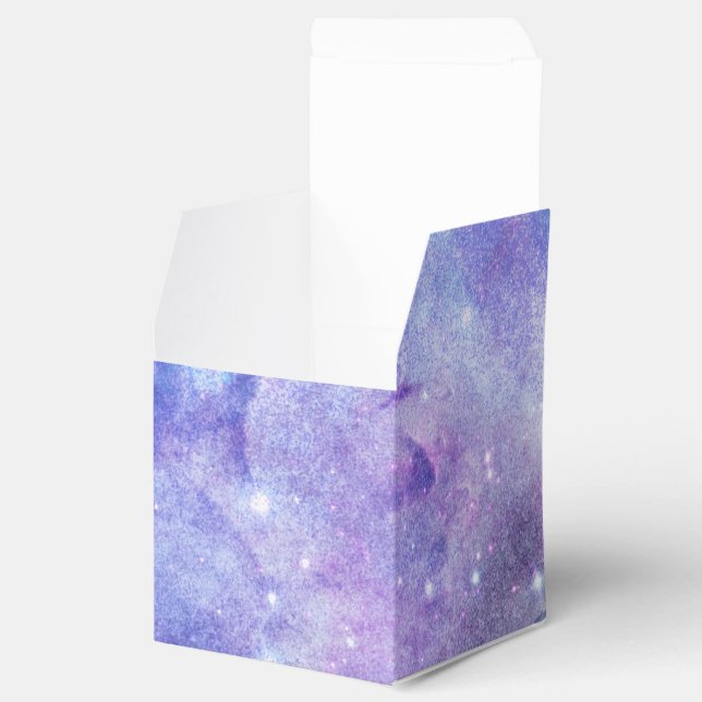 Ballotins Aquarelle violette étoile Sky Space Lover Galaxy (Ouvert)
