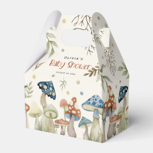 Ballotins Aquarelle Whimsical Baby shower de champignon