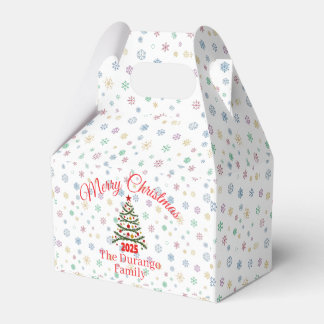 Ballotins Arbre de Noël personnalisable Fête de Noël 