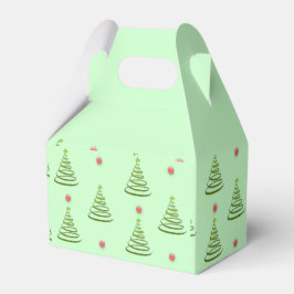 Ballotins arbre de Noël vert menthe