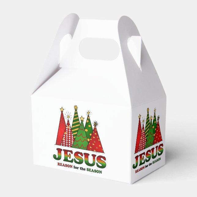 Ballotins Arbres de Noël de Jésus (Verso)