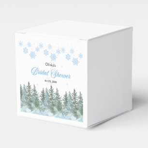 Ballotins Arbres de pin d'hiver Flocons de neige Shower de m