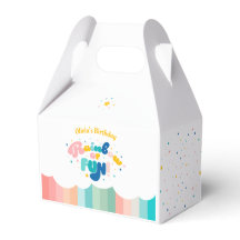 Arc-en-ciel de fête d'anniversaire amusant