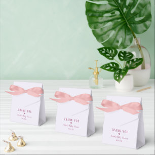 Ballotins Arc-en-ciel Rose Pastel Merci Baby Shower