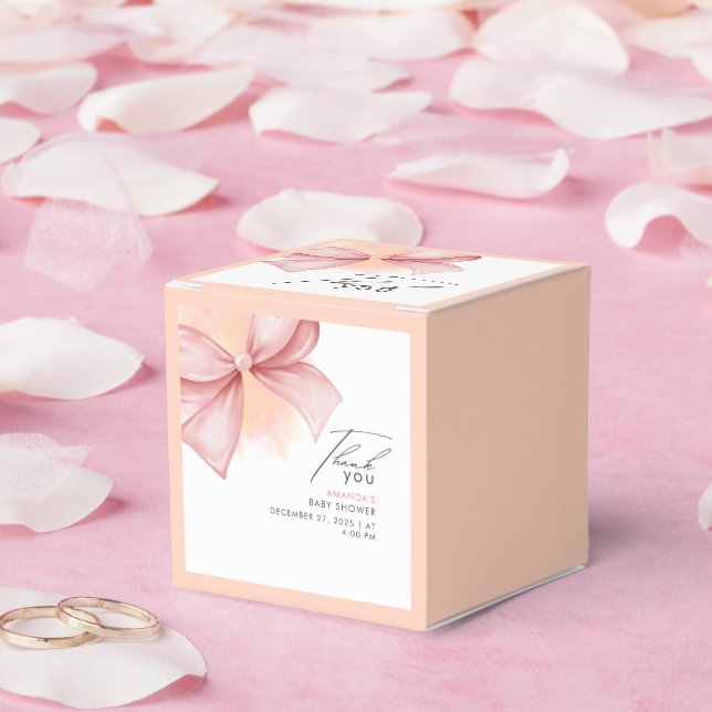 Ballotins Arc rose Moderne Baby shower élégant (Mariage)