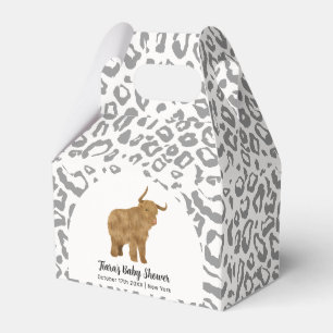 Ballotins Arche de Boho Noir Saint Vache Baby shower occiden