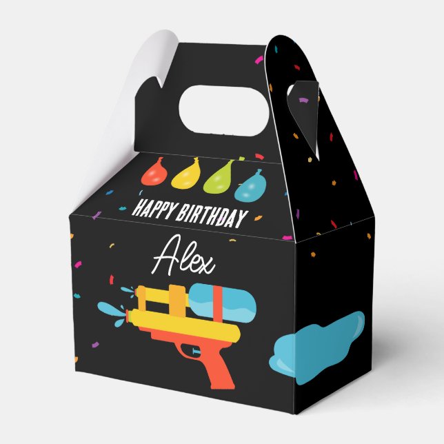 Ballotins Arme à eau et ballons fête d'été (Verso)