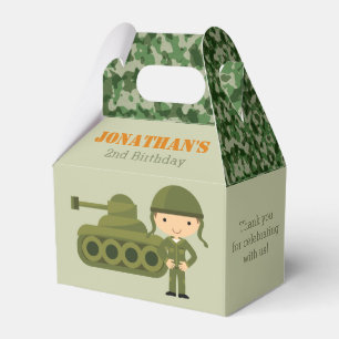 Ballotins Armée Anniversaire Ballotin Enfants Garçon Soldat 