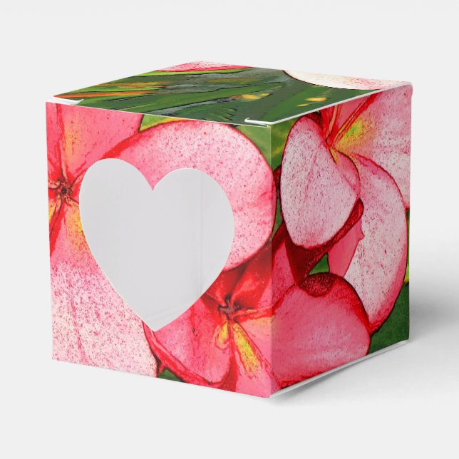 Ballotins Art de Frangipanier Tropical Rose (Verso)