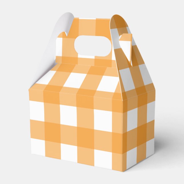 Ballotins Automne Automne Orange Plaid Motif (Verso)
