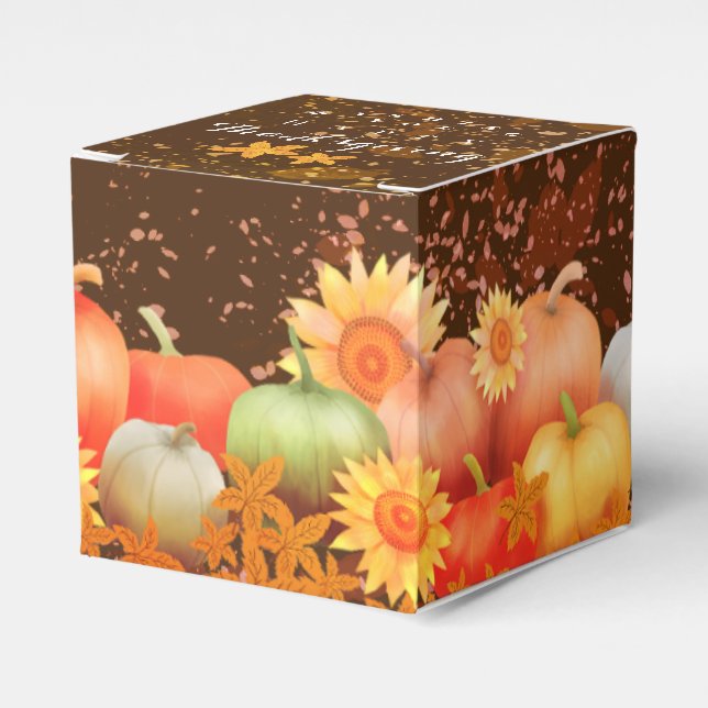 Ballotins Automne Thanksgiving Brown (Verso)