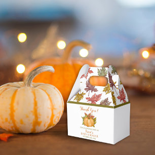 Ballotins Autumn Foliage Citrouille Baby shower d'automne