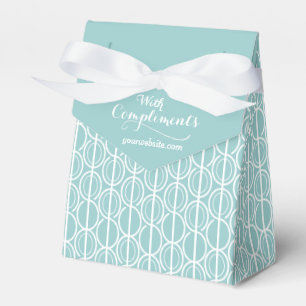 Ballotins Avec la société de compliments turquoise exemple b