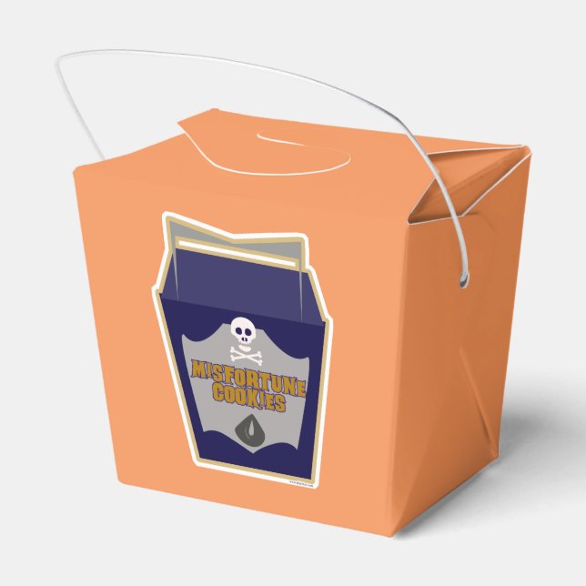 Ballotins Avertissement Cookies de malchance Halloween Sloga (Arrière)