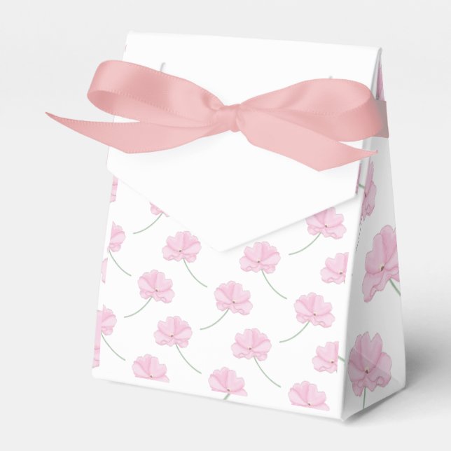 Ballotins Awakening Energy Floral Favor Box (Verso)