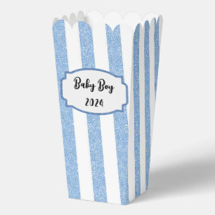 Ballotins Baby Boy Popcorn Box Ballotin