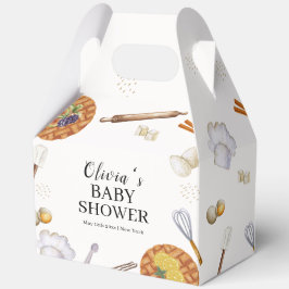 Ballotins Baby shower à tarte rustique