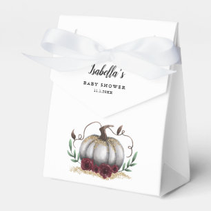 Ballotins Baby shower À Thème White Little Citrouille