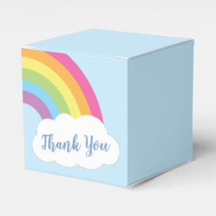 Ballotins Baby shower arc-en-ciel