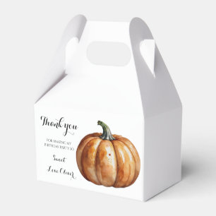 Ballotins Baby shower Automne Petit Citrouille
