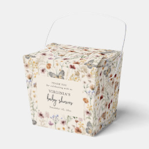 Ballotins Baby Shower aux Fleurs Sauvages