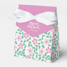 Baby Shower aux Marguerites Rose Clair