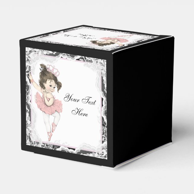 Ballotins Baby shower Ballerina (Arrière)