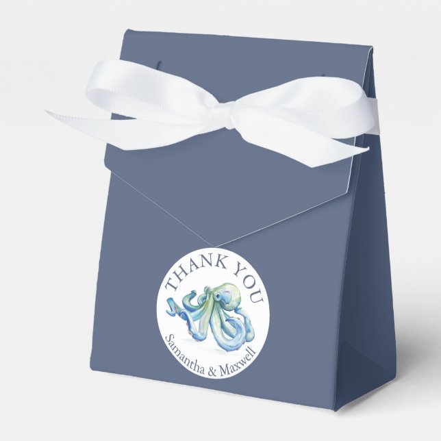 Ballotins Baby shower Ballotin Modèle Octopus (Verso)