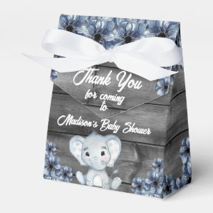 Ballotins Baby shower Ballotin russe Blue Boy Elephant