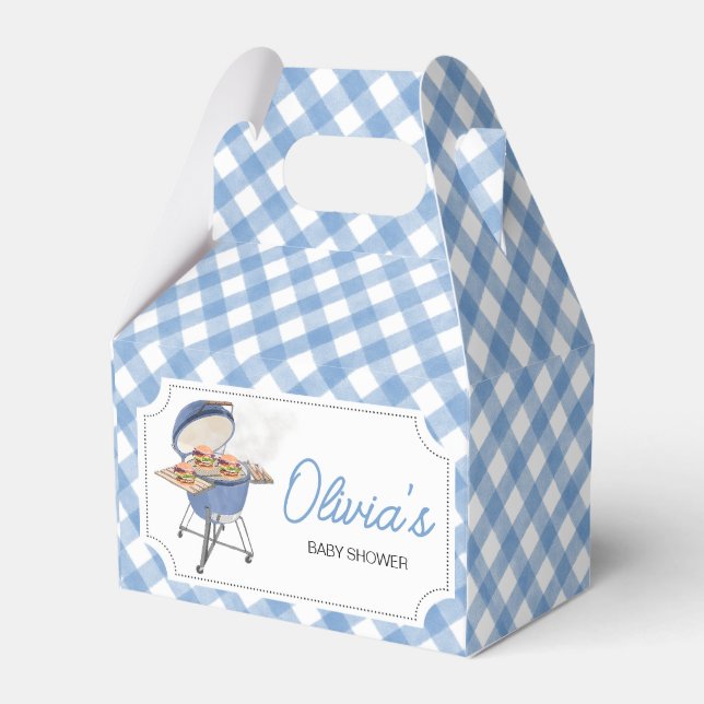 Ballotins Baby shower BBQ Burger Bleu (Verso)