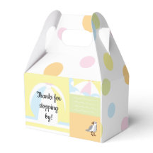 Baby shower Beach Ball Gable Ballotin