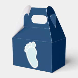 Ballotins Baby shower Bébé bleu Empreinte