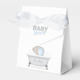 Ballotins Baby shower bébé éléphant bulle garçon de bain
