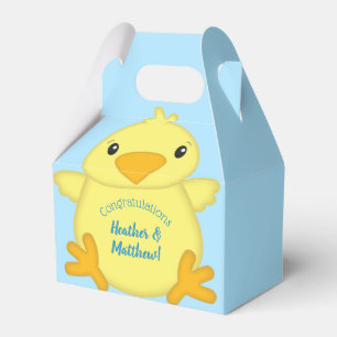 Ballotins Baby shower blanc