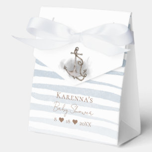 Ballotins Baby shower blanc aventure nautique