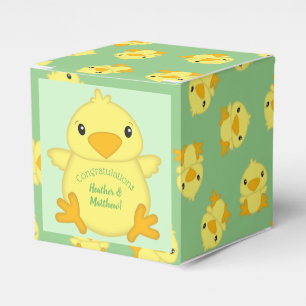 Ballotins Baby shower blanc vert