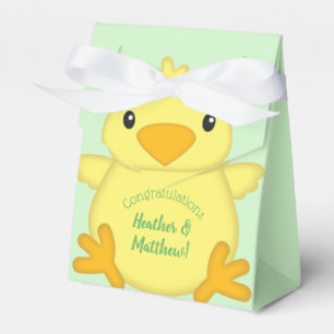 Ballotins Baby shower blanc vert