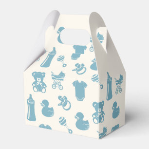 Ballotins Baby shower bleu