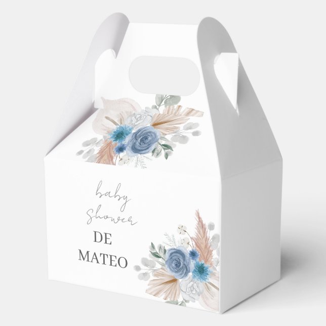 Ballotins Baby shower Blue Boy (Recto)