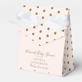 Ballotins Baby shower Blush & Gold Princess