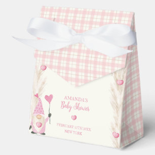 Ballotins Baby Shower Bohème Rose Douce Arch Gingham